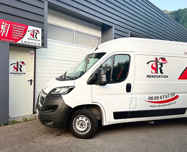 Camionnette d’entreprise